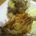 もぐのぐ's cooksnap of when they made ひき肉とじゃがいも炒め.