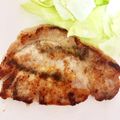 ほりもも's cooksnap of when they made 豚ロース肉の塩こしょう焼き☆.