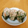 ドルフィンサーモン's cooksnap of when they made 鮭フレ＆大葉の爽やかおにぎり.