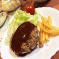 きょーーこ。's cooksnap of when they made 生姜醤油ソースで♪ハンバーグ.
