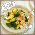 ちぇりー７０１'s cooksnap of when they made 混ぜるだけ簡単☆長芋と胡瓜のキムチ和え♪.