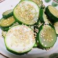 マッチョモンキー's cooksnap of when they made レンジで簡単！！ズッキーニのナムル.