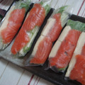 エミオン's cooksnap of when they made 簡単♪水菜が主役の生春巻き.