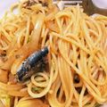れれれんこん。's cooksnap of when they made オイルサーディン&玉ねぎのパスタ.