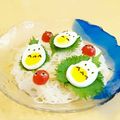 り～たん。's cooksnap of when they made 簡単キャラごはん☆トトロのデコそうめん☆.