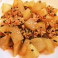ママぽぽた's cooksnap of when they made 大根のそぼろ煮.