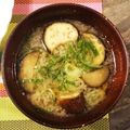 しいたけグッド's cooksnap of when they made 茄子の味噌汁にちょいかけごま油.