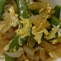 白リス's cooksnap of when they made 簡単！スナップエンドウの卵とじ.