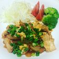 みすけ☆'s cooksnap of when they made 豚キムチの豆腐炒め.