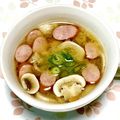 にきけん's cooksnap of when they made ＊マッシュルームの洋風お味噌汁＊.