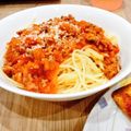 デュランダル's cooksnap of when they made 白だしであっさり♪ミートソース.