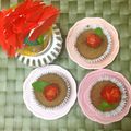 Y✿えくぼ飯's cooksnap of when they made 簡単❀いちごの薔薇カット❀.