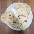 クッキングホチョ's cooksnap of when they made 2種類のナン プレーン&ガーリック.