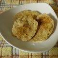 がじゃまるさん's cooksnap of when they made 簡単レンジでおからせんべい♪　　　.