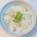 yesmama's cooksnap of when they made 蕗の炊き込みご飯.