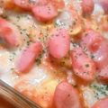 piyochako's cooksnap of when they made かぼちゃとソーセージの簡単キッシュ.