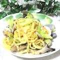 tennisnoah's cooksnap of when they made ランチ♫あさりとキャベツのペペロンチーノ.
