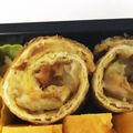 sariekanon's cooksnap of when they made ネギおかかチーズ入りお揚げくるくる.