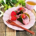 あやぽむCafé♡♡'s cooksnap of when they made ひな祭り♡いちご桜餅.