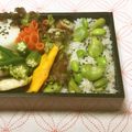 おはなすき's cooksnap of when they made 一人分♡お弁当も枝豆ご飯(ソラマメでも).