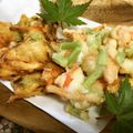 ☆Rokko☆'s cooksnap of when they made 山葵の茎でかき揚げ.