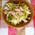 もすろー's cooksnap of when they made かなり旨いキャベツと鶏のニンニク醤油.
