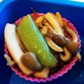 ももん８'s cooksnap of when they made スナップエンドウときのこのバター醤油炒め.