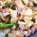 ねこねこさーん's cooksnap of when they made 生姜入り和風！厚揚げとキャベツの煮物☆.