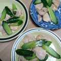 あいあいママさん's cooksnap of when they made 鶏むね肉ときゅうりのねぎ塩炒め.