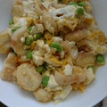 るなぴぴ's cooksnap of when they made 麩と豆腐の卵とじ*.