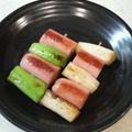 あやちん０８１６'s cooksnap of when they made 魚肉ソーセージのねぎま(焼き鳥風).