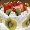 sohaya71☆'s cooksnap of when they made 誕生日クリスマスにふわふわスポンジケーキ.