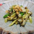 ジョンリークッカー's cooksnap of when they made セロリとオリーヴオイルのサッと炒め.