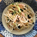 むっちまみー's cooksnap of when they made 簡単もやし胡瓜のゴマ和え.