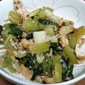 99817's cooksnap of when they made ごま香る*小松菜の混ぜご飯*.