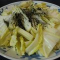YungYung's cooksnap of when they made 簡単！白菜のマヨポンサラダ.