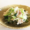 クックPLFG8R☆'s cooksnap of when they made 豚とチンゲンサイともやしの塩炒め.