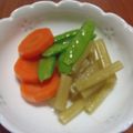 クックIK0YLU☆'s cooksnap of when they made しみじみ美味しい、ふきの炊き合わせ。.