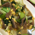 reo69's cooksnap of when they made 青梗菜と牛肉の炒め物.