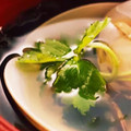 クックSY31FE☆'s cooksnap of when they made はまぐりと海苔のお吸い物.