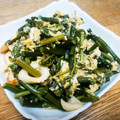 クック5K86QT☆'s cooksnap of when they made わらびの卵とじ.