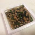 papikun's cooksnap of when they made Fe補給!!ひじき納豆.