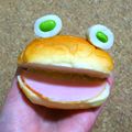 nosso's cooksnap of when they made 愛嬌たっぷり☆かえるサンド.