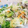 marichacha's cooksnap of when they made 野菜たっぷり！牛肉のデリ風サラダ.
