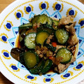 ぽちんぎょ's cooksnap of when they made なすときゅうりの中華和え☆.