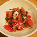 み☆ち★'s cooksnap of when they made 夏むき！トマトとチーズの塩昆布和え.