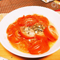 ずぼらなべさん's cooksnap of when they made レンジで簡単！トマトだけの簡単スープ.