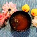 ももちゃんのれしぴ's cooksnap of when they made アカモクとネギの味噌汁.
