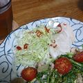 ユキエ１８号's cooksnap of when they made ★３ステップ★蒸し鶏 ナンプラーソース.