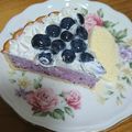ユキエ１８号's cooksnap of when they made * ブルーベリーのチーズケーキタルト♪.